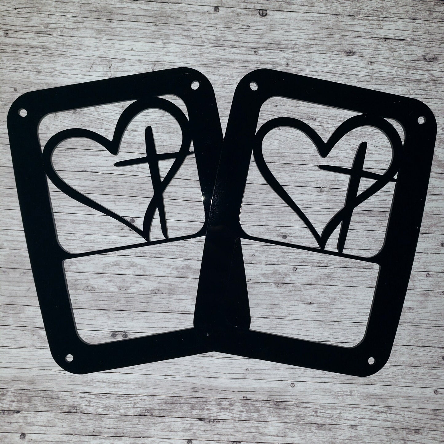 Custom Design Tail Light Covers, Set