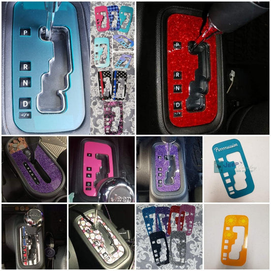 Shifter Plate Cover, fits Wrangler 2012-2018 JK/JKU Model