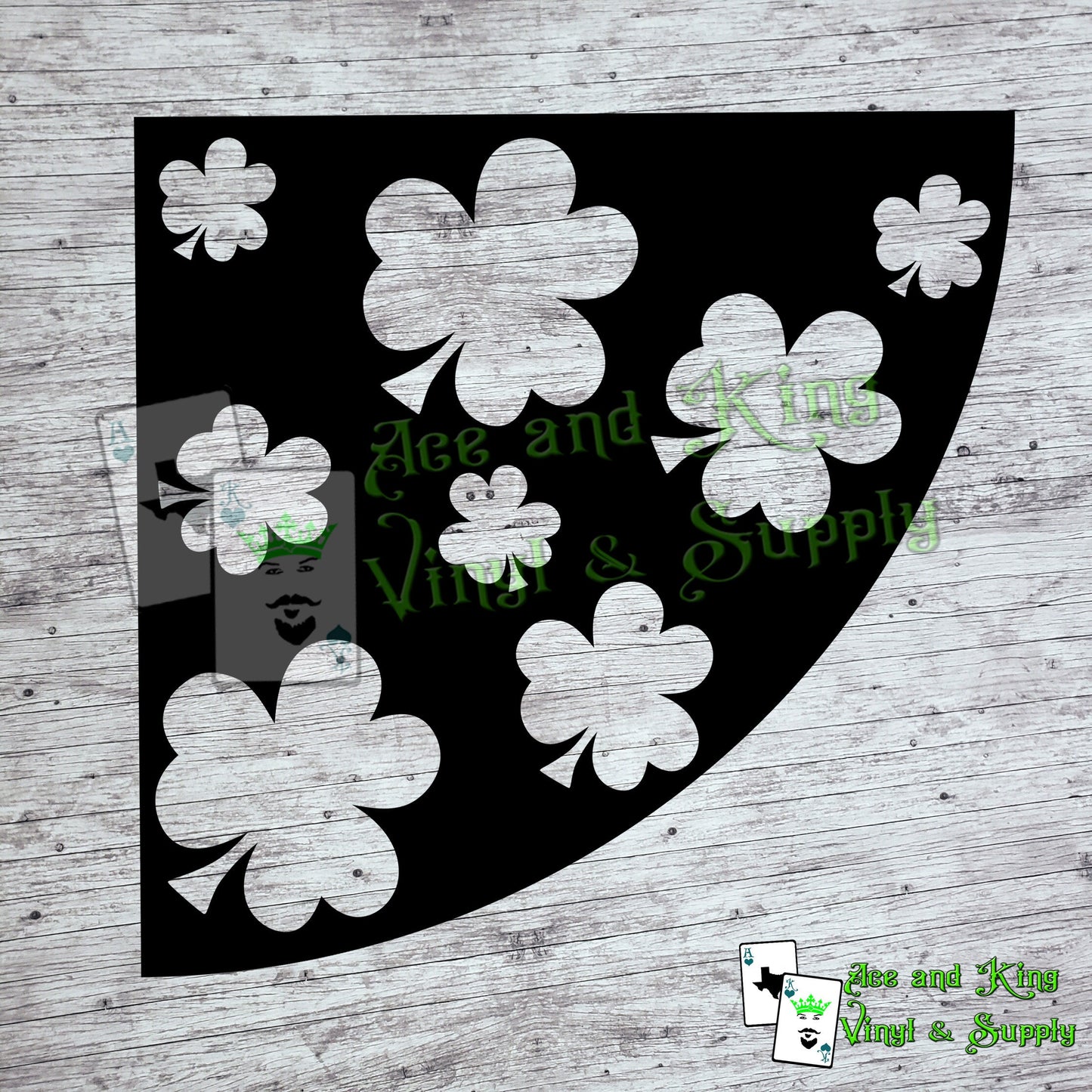 Clover Sleeve Stencil