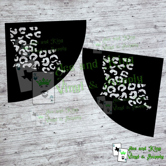 Set of Louisiana Cheetah Sleeve Stencil