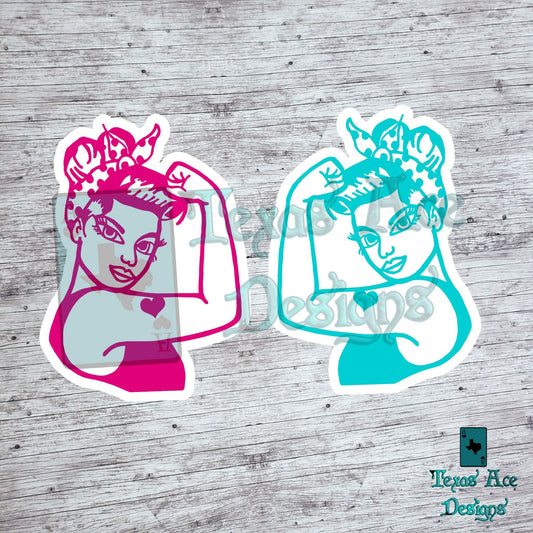 Rosie Single Decal, FREE SHIPPING!