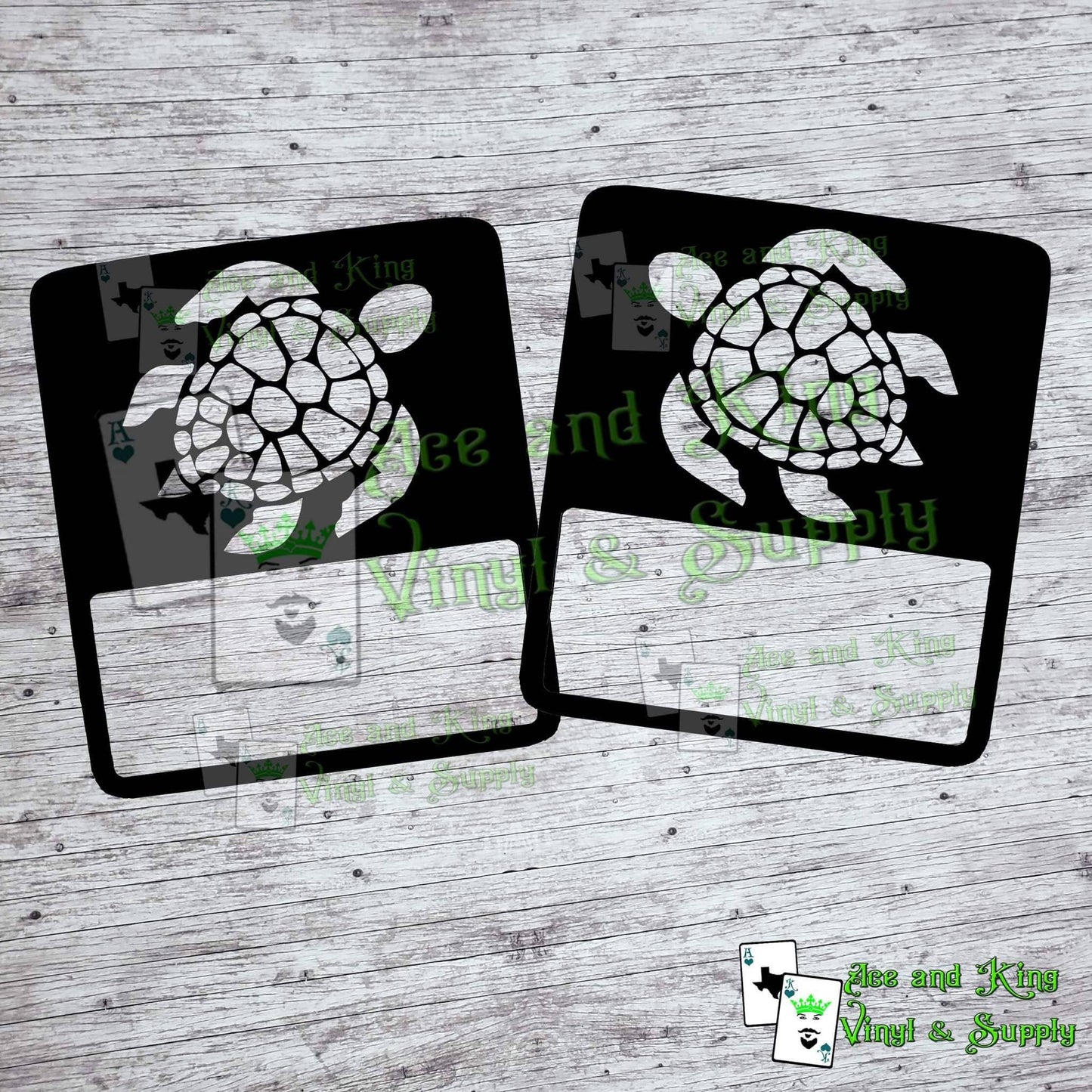 Sea Turtle Tail Light Covers, Set