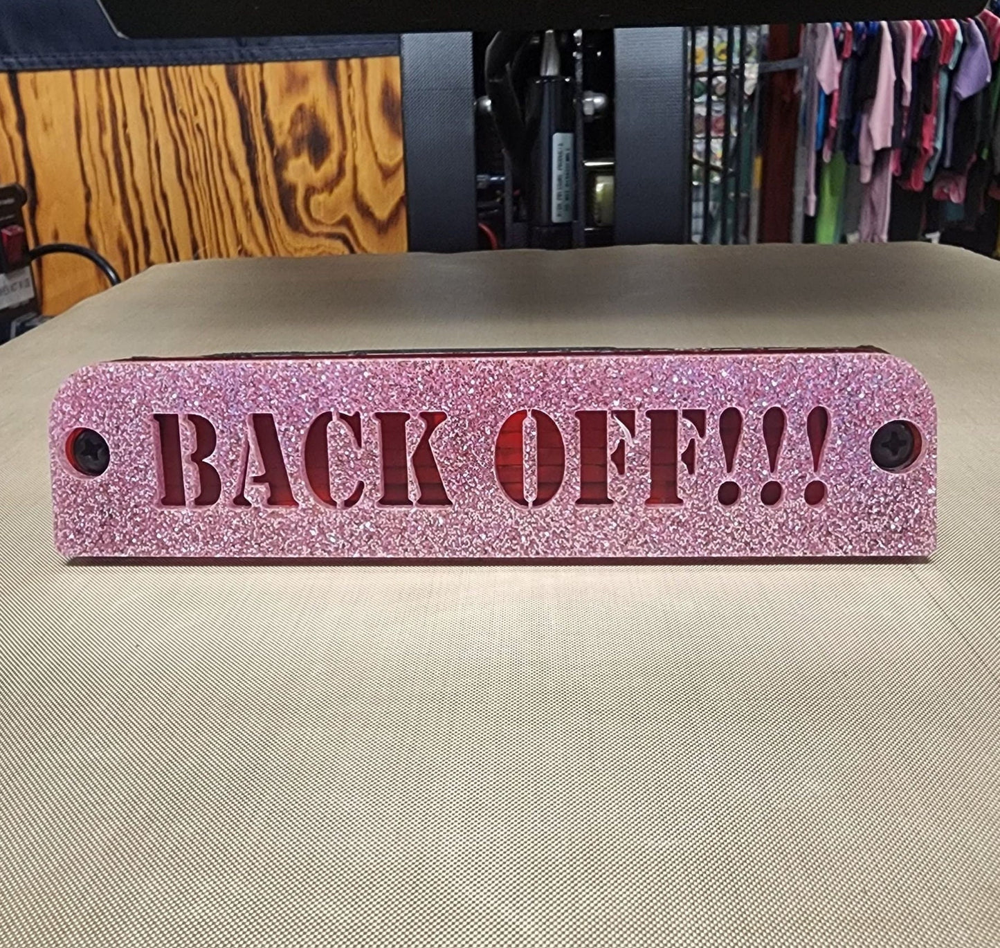 Back Off Third Brake Light Cover