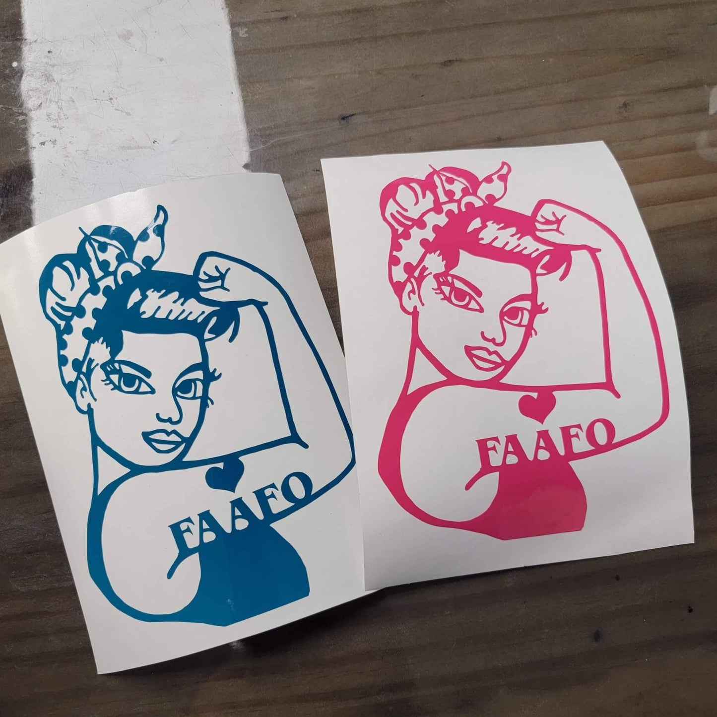 FAAFO Rosie Single Decal, FREE SHIPPING!