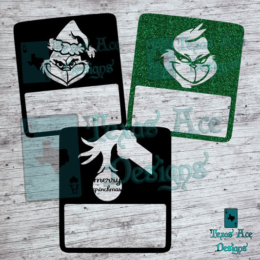 SALE!! Grinch Themed Tail Light Covers, Set