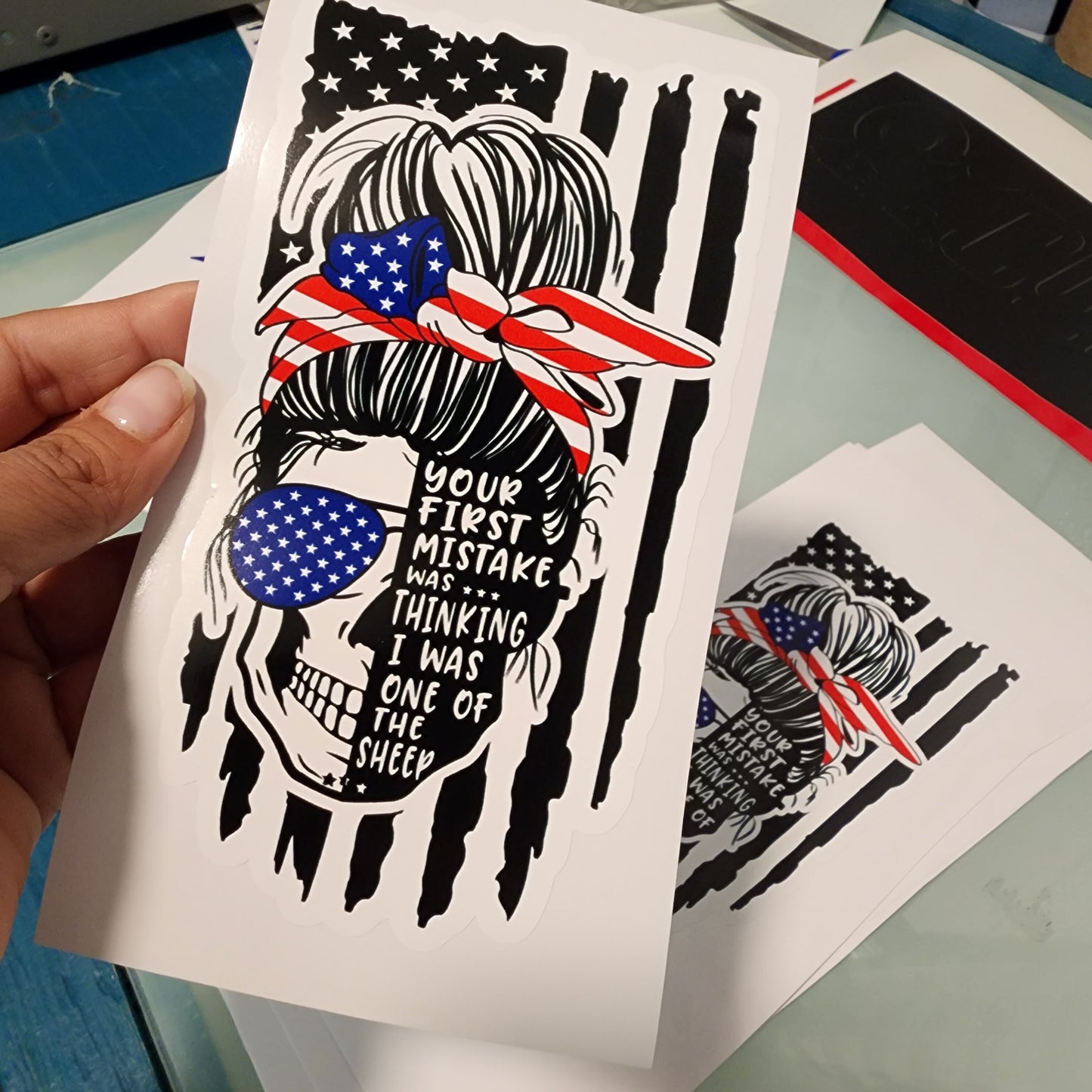 First Mistake... Not a Sheep Decal