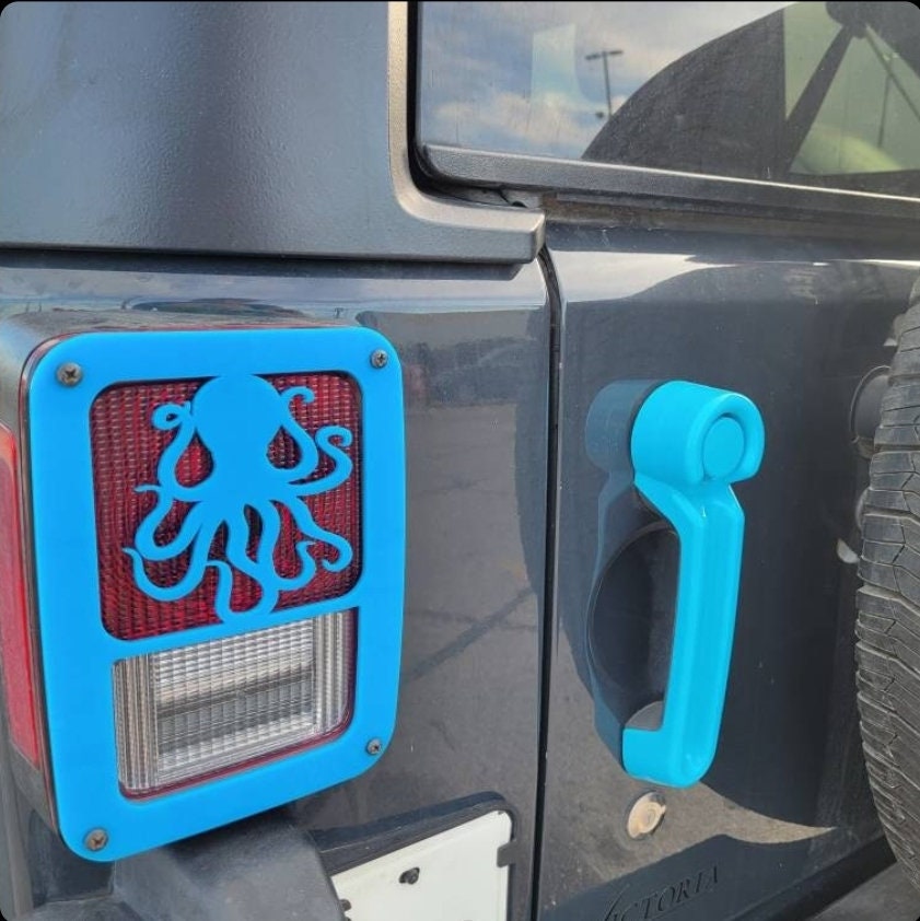 Custom Design Tail Light Covers, Set