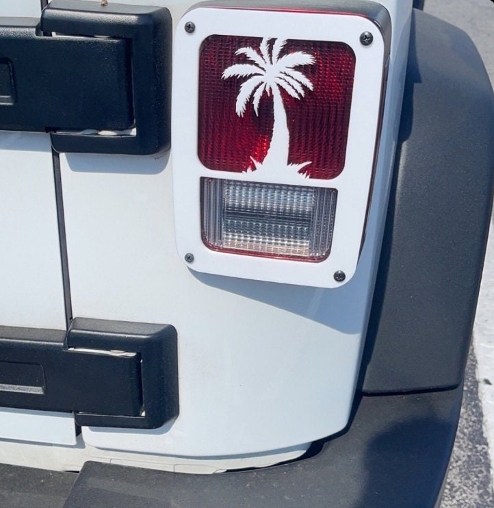 Palm Tail Light Covers, Set