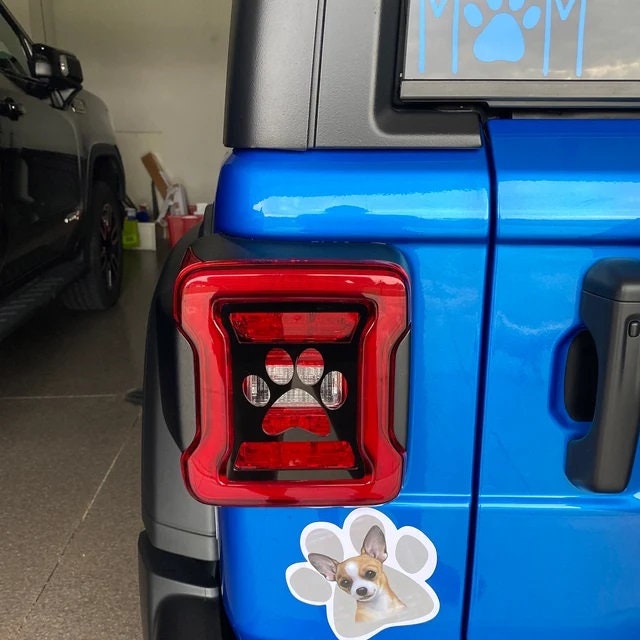 Paw Tail Light Covers, Set