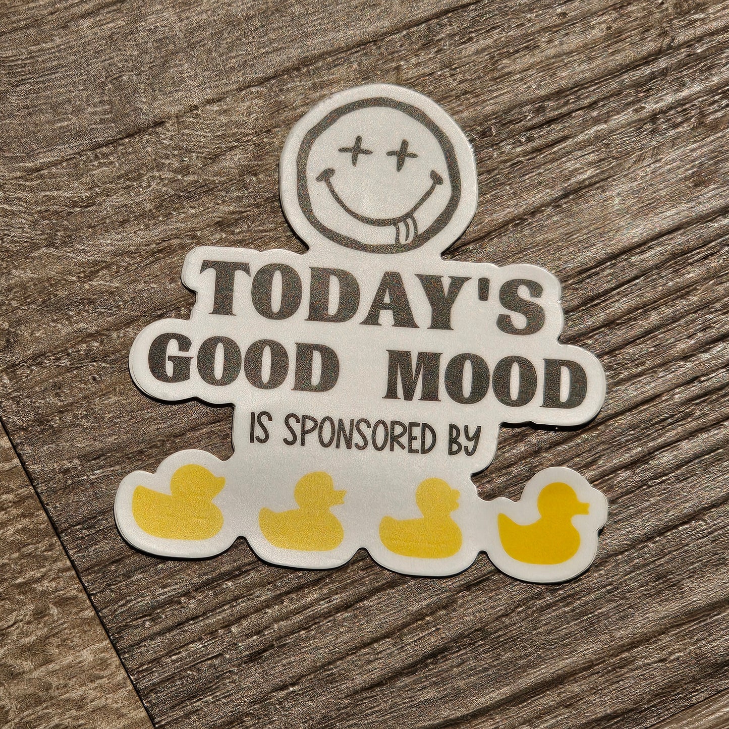 Good Mood Sponsored by Ducks Decal