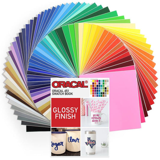 ON SALE!! Oracal 651 Permanent Vinyl 12"X12" Sheet