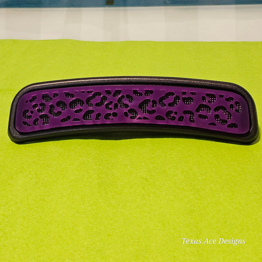 Cheetah Print Third Brake Light Cover, Fits Ford Bronco curved only