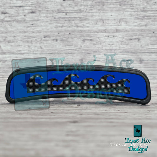 Ocean Wave Third Brake Light Cover, Fits Ford Bronco Curved only