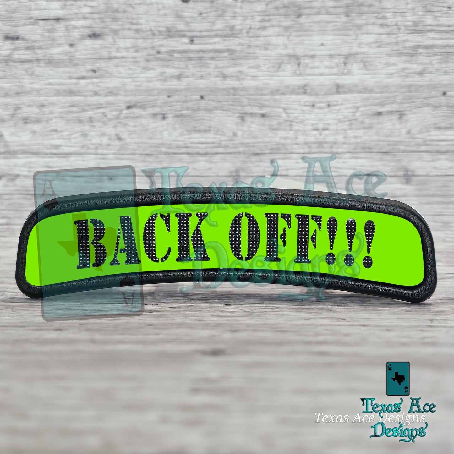 Back Off Third Brake Light Cover