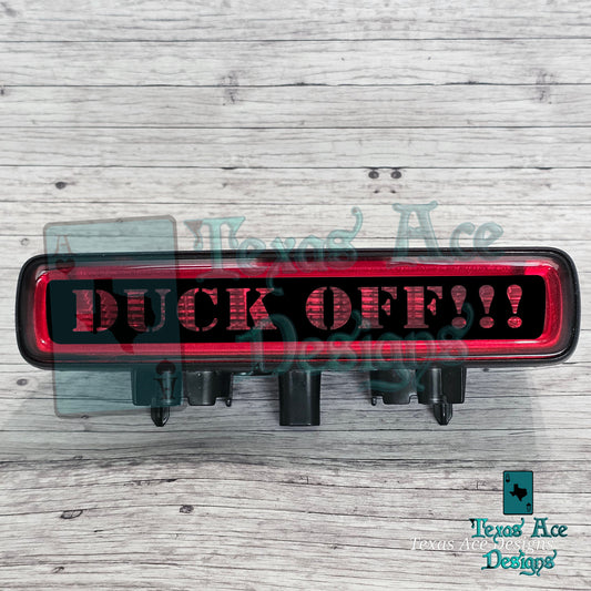 Duck Off Third Brake Light Cover