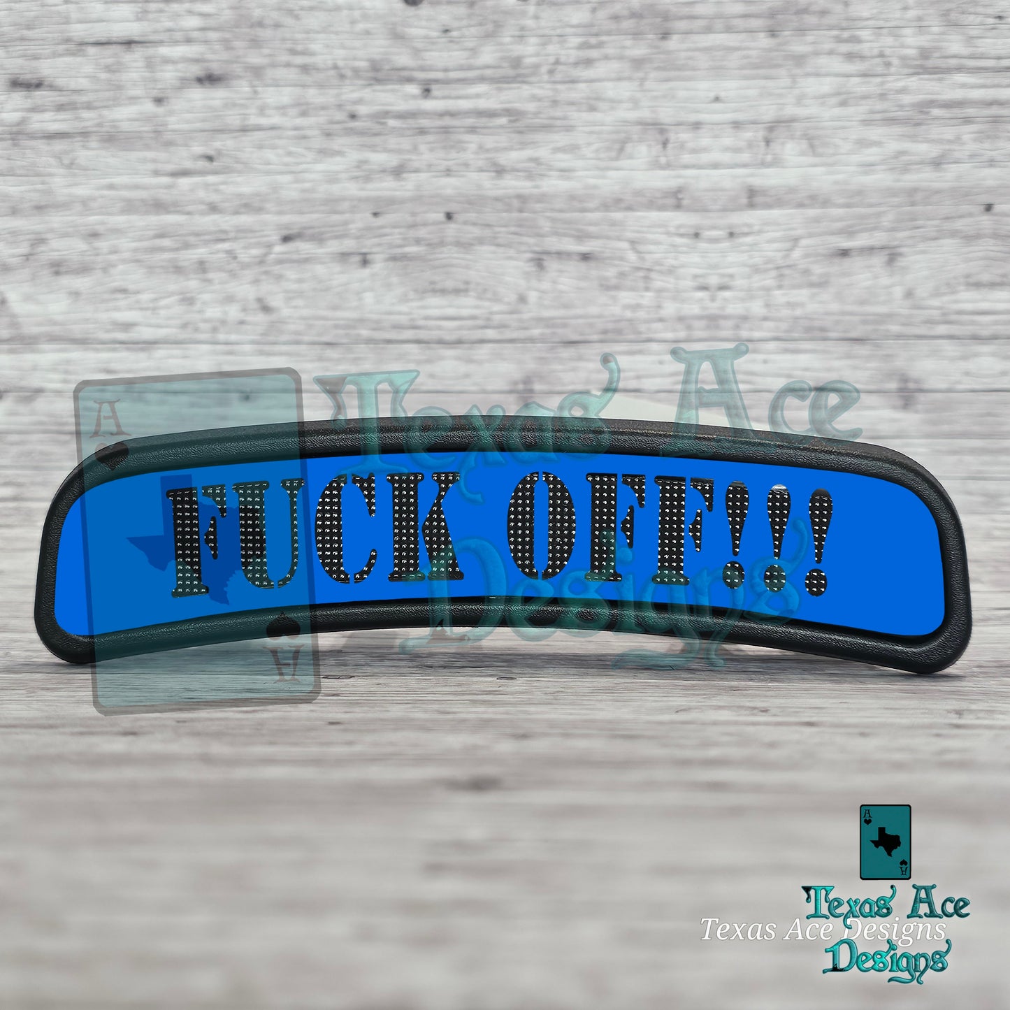 BACK OFF Third Brake Light Cover, Fits Ford Bronco Curved only