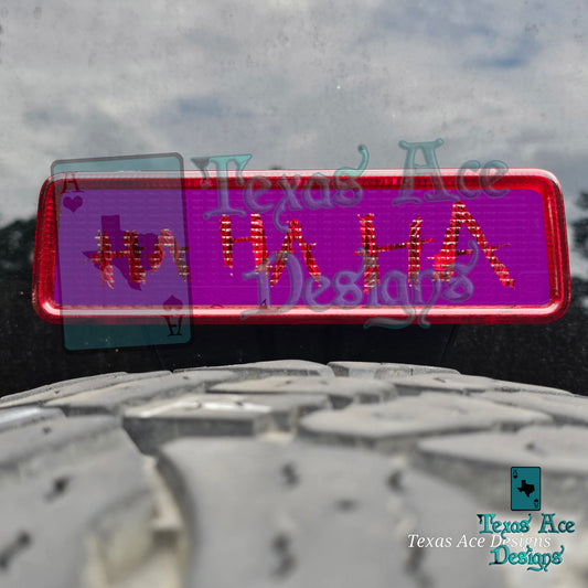 Joker Ha Ha Ha Third Brake Light Cover ONLY