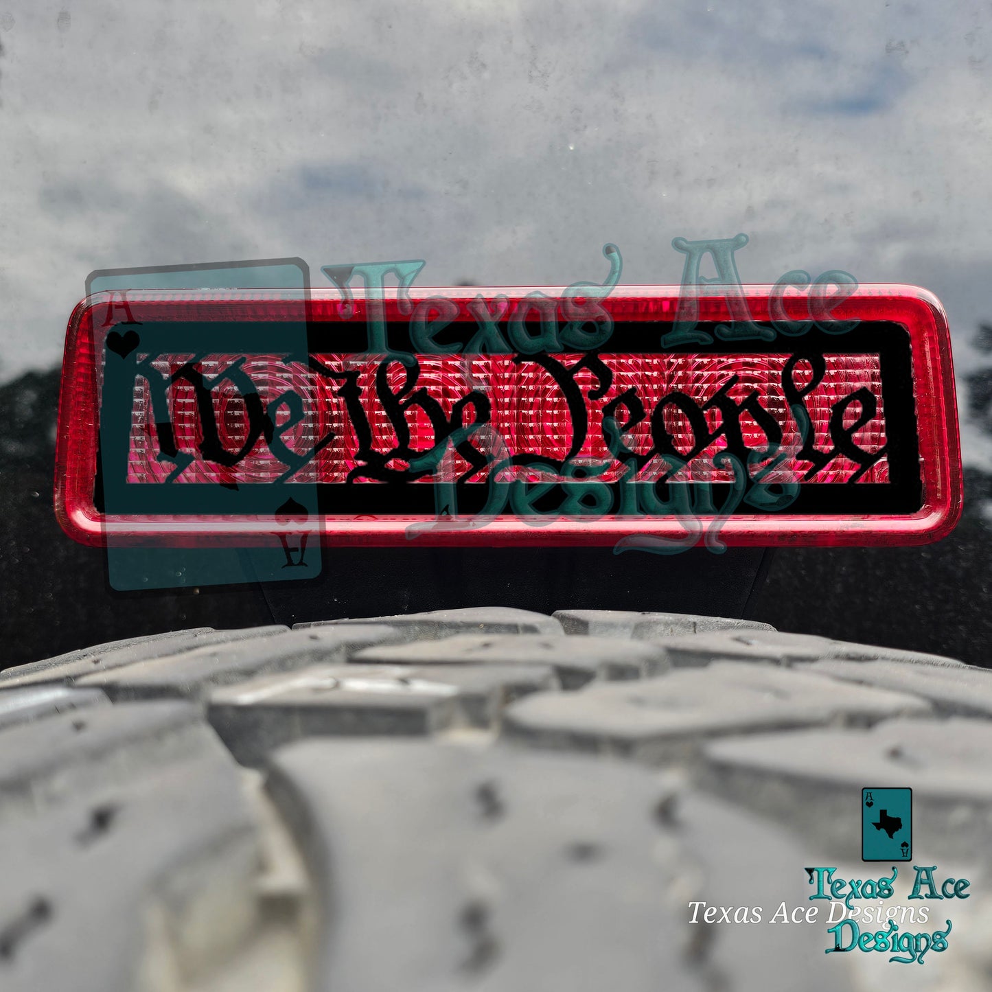 We The People Third Brake Light Cover