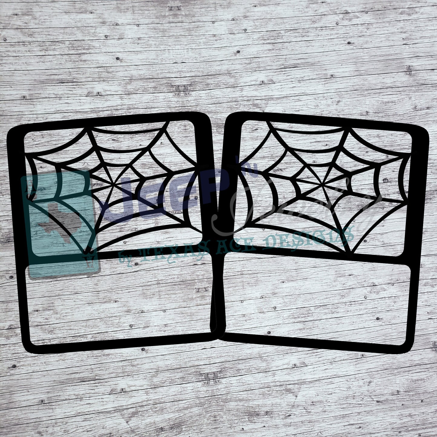 Spiderweb Tail Light Covers, Set