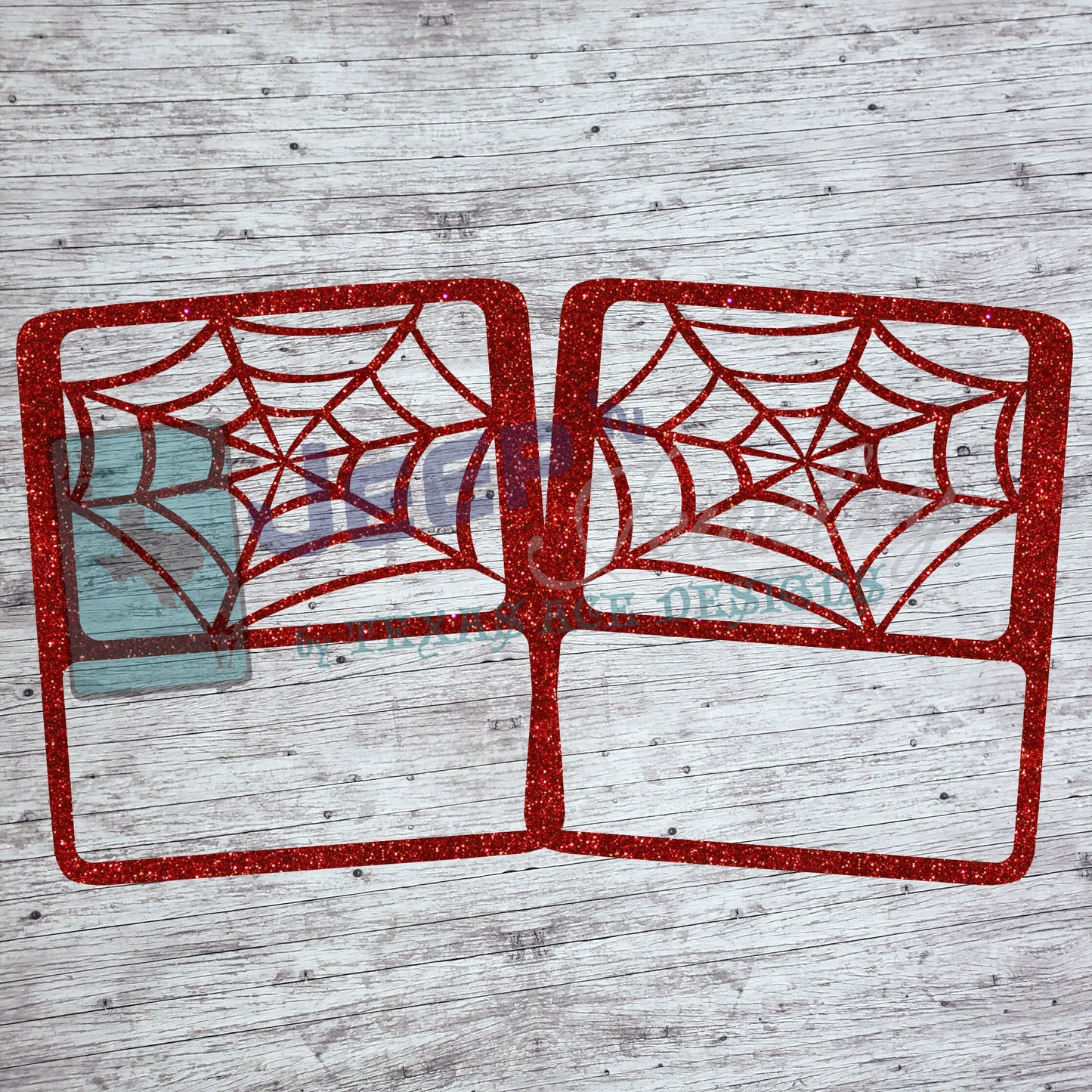 Spiderweb Tail Light Covers, Set