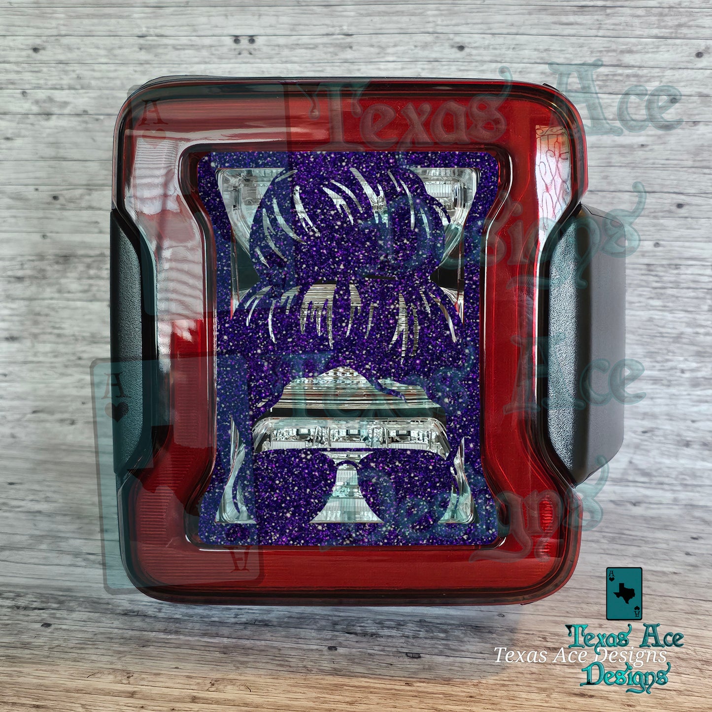 Messy Bun Tail Light Covers, Set