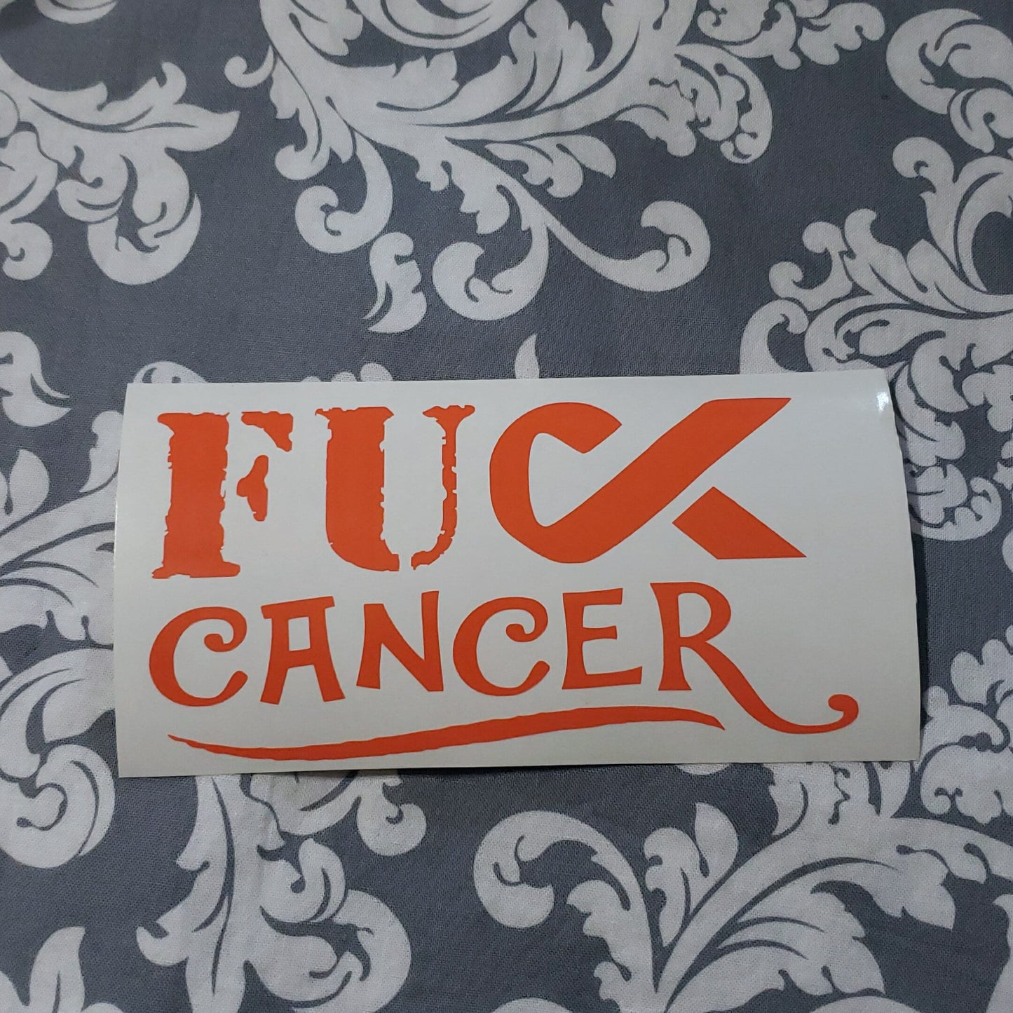 F*ck Cancer Decal