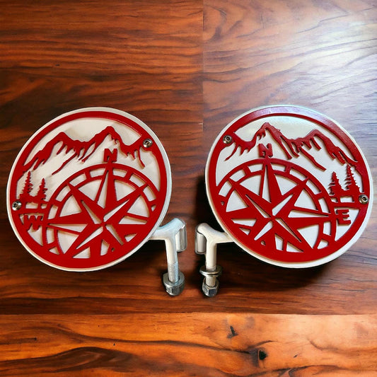 Compass Mountain, Set of 2 Foot Pegs