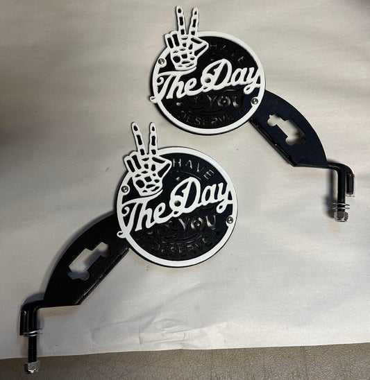 Have the Day You Deserve, Set of 2 Mirrors