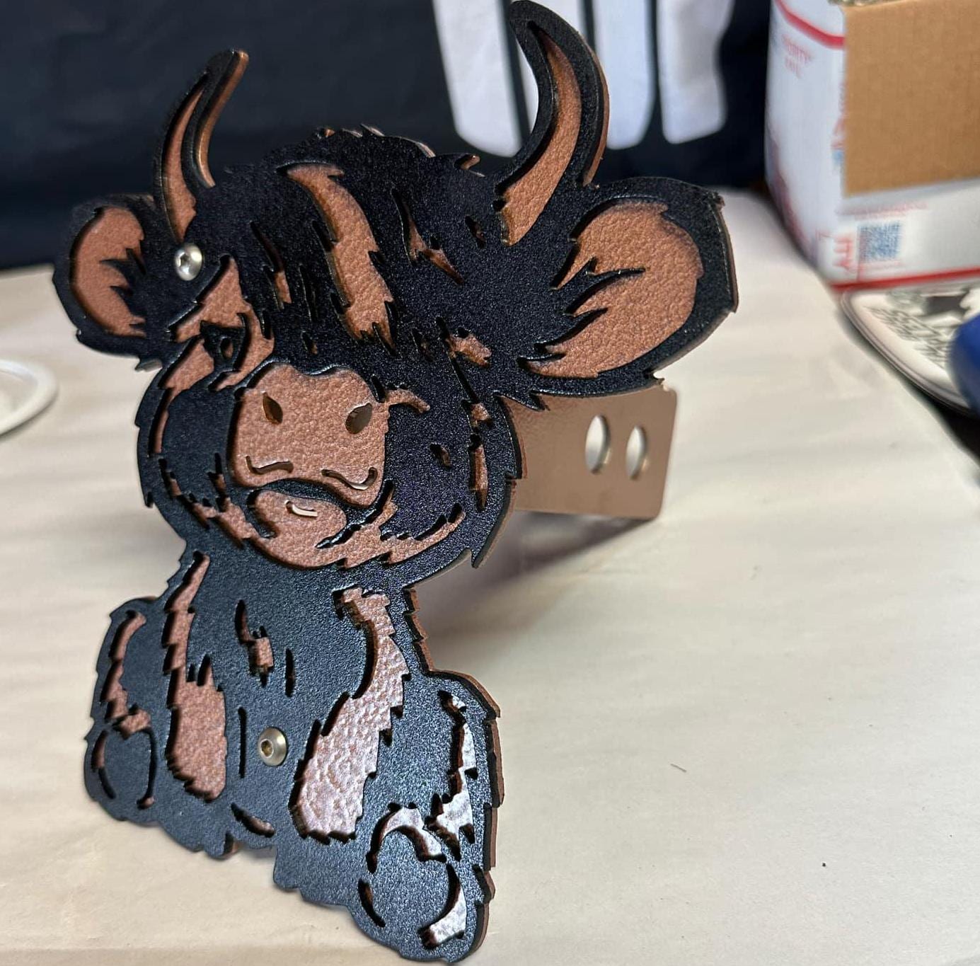 Highland Mini Cow HITCH COVER