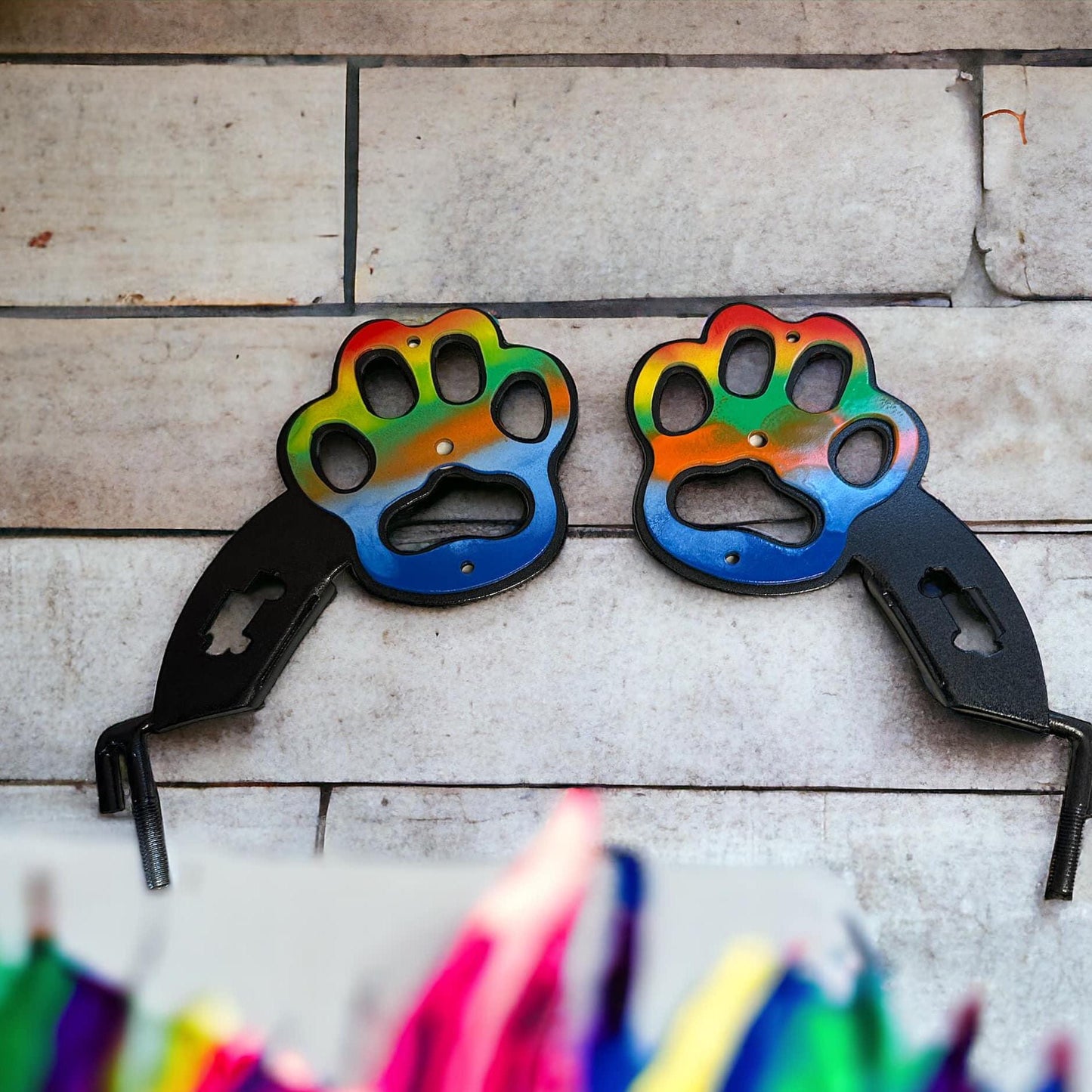Paw Print, Set of 2 Mirrors