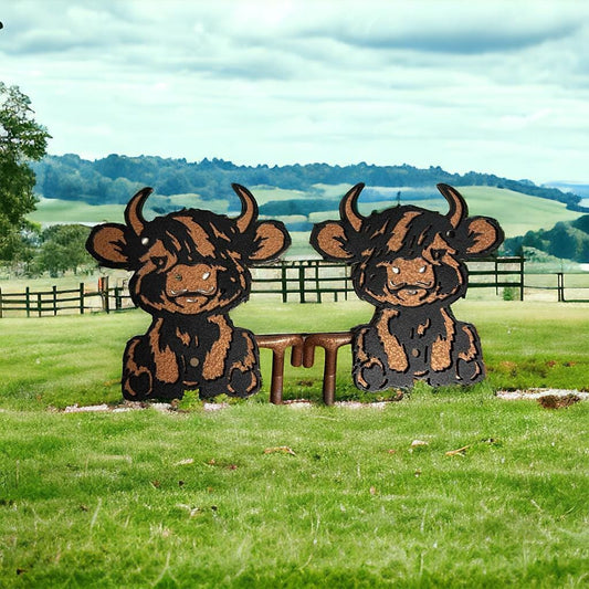 Highland Mini Cow, Set of 2 Foot Pegs