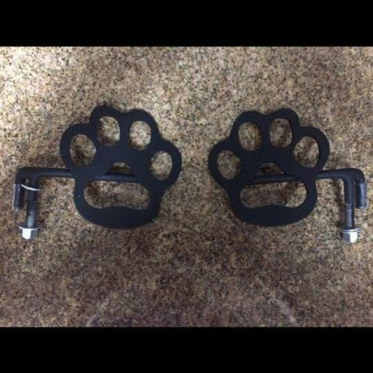 Paw Print, Set of 2 Foot Pegs