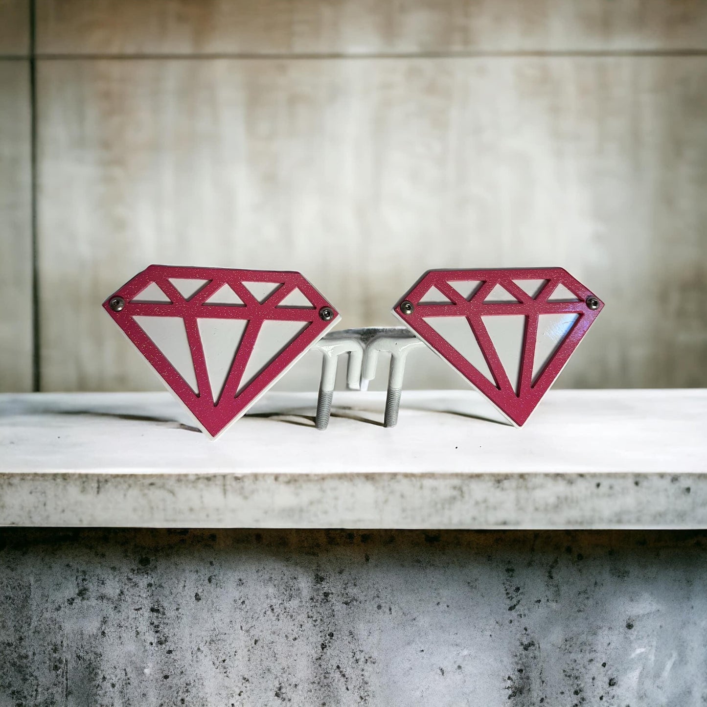 Diamond Shape, Set of 2 Footpegs