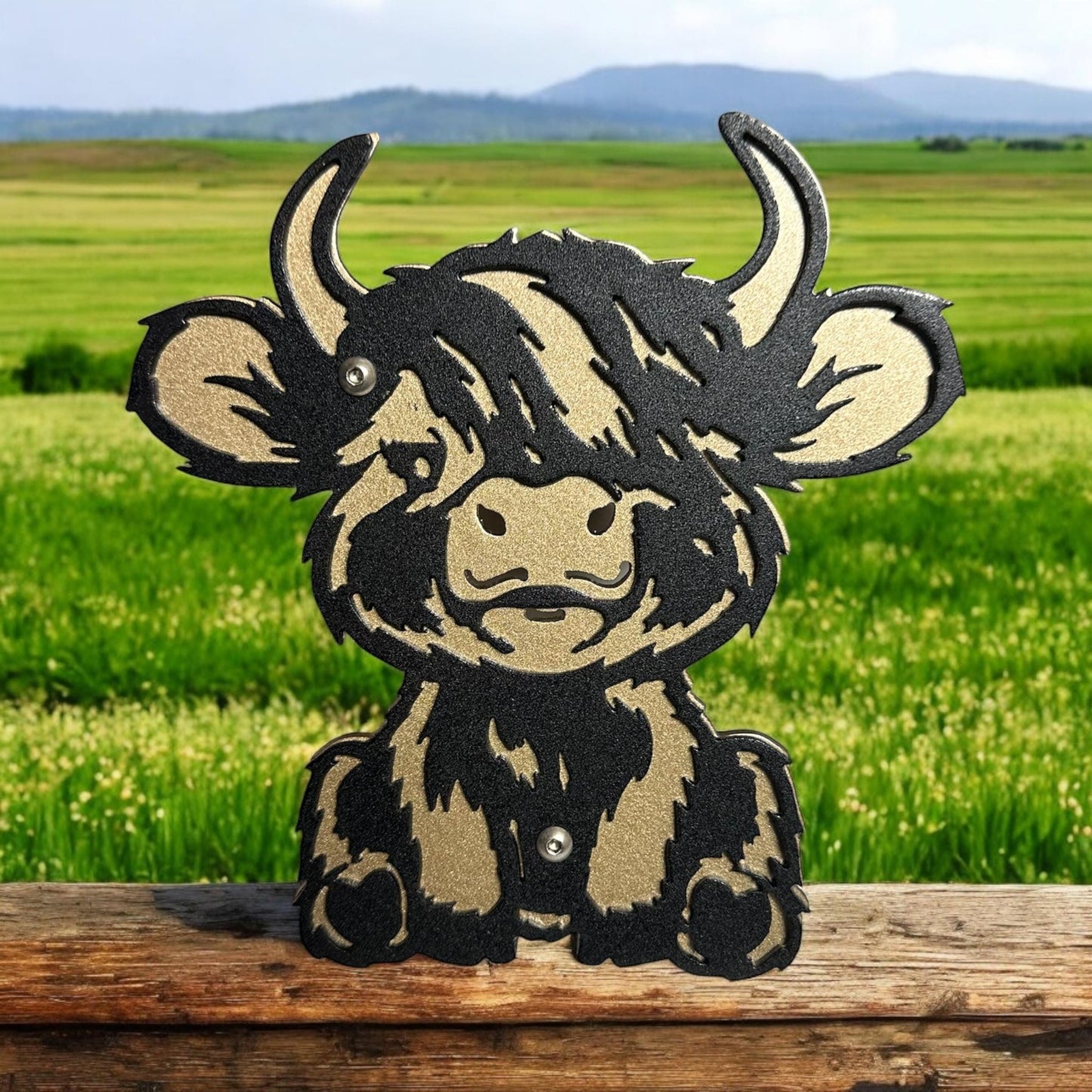 Highland Mini Cow HITCH COVER