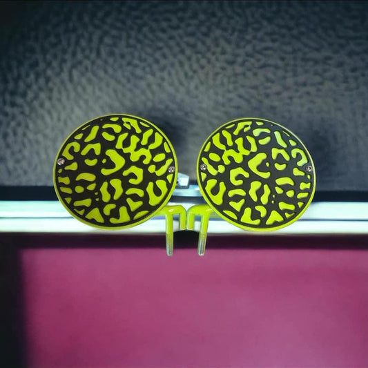 Cheetah Print, Set of 2 Foot Pegs