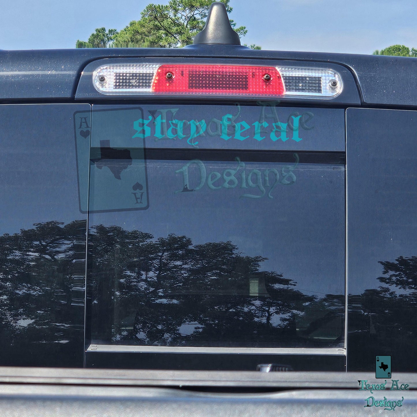 Stay Feral Decal, FREE SHIPPING!