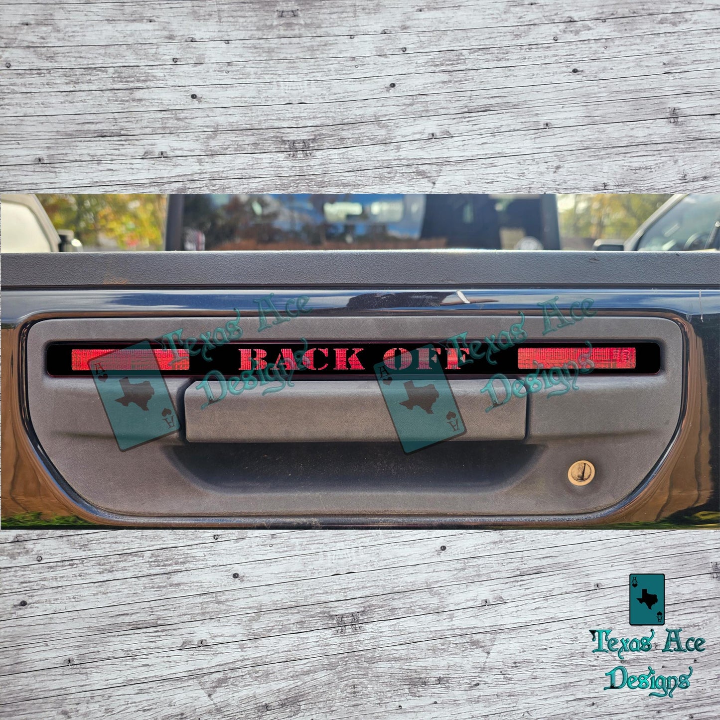 Back Off Gladiator Third Brake Light Cover