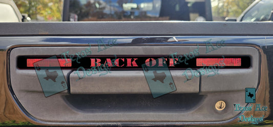 Back Off Gladiator Third Brake Light Cover