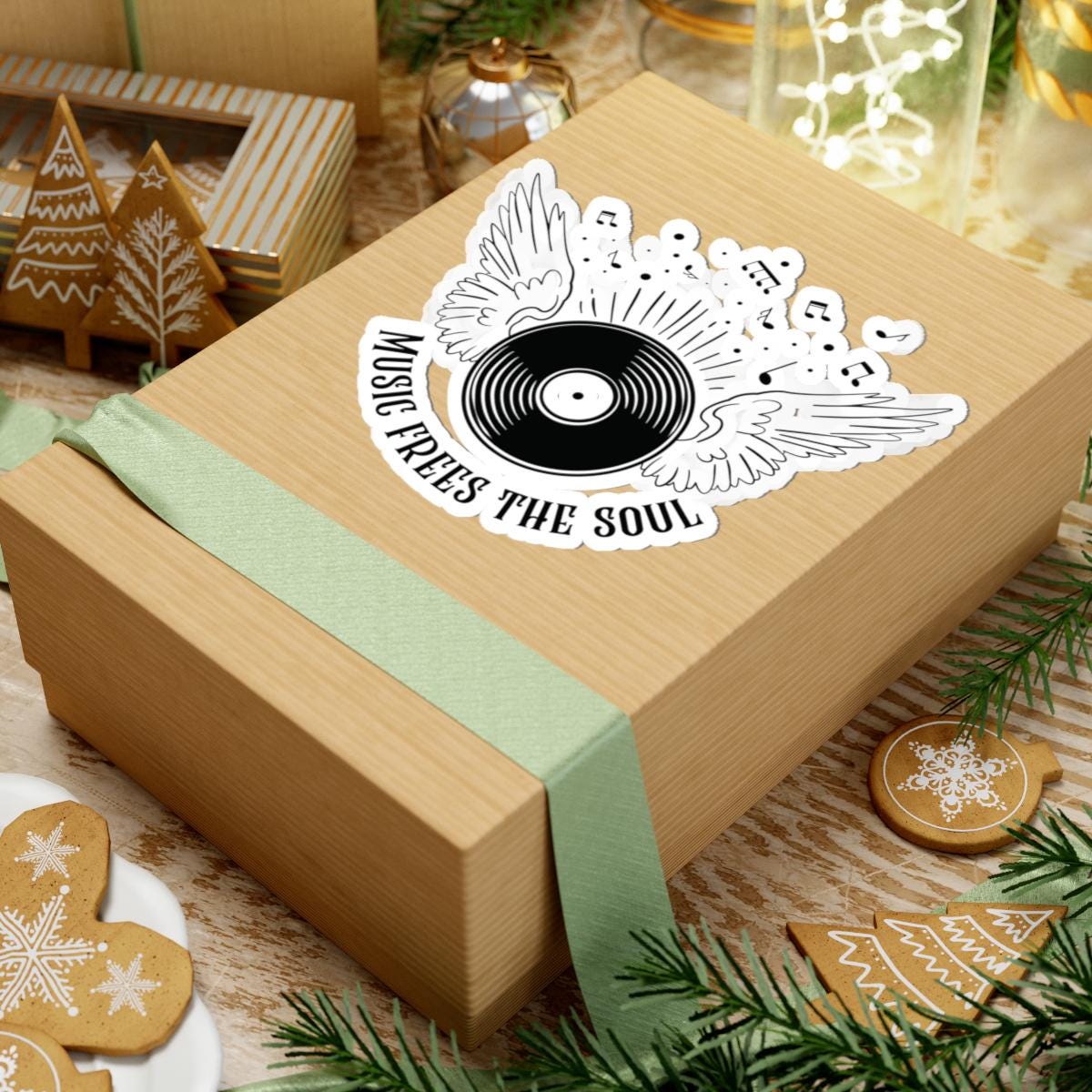 Music Frees the Soul Sticker