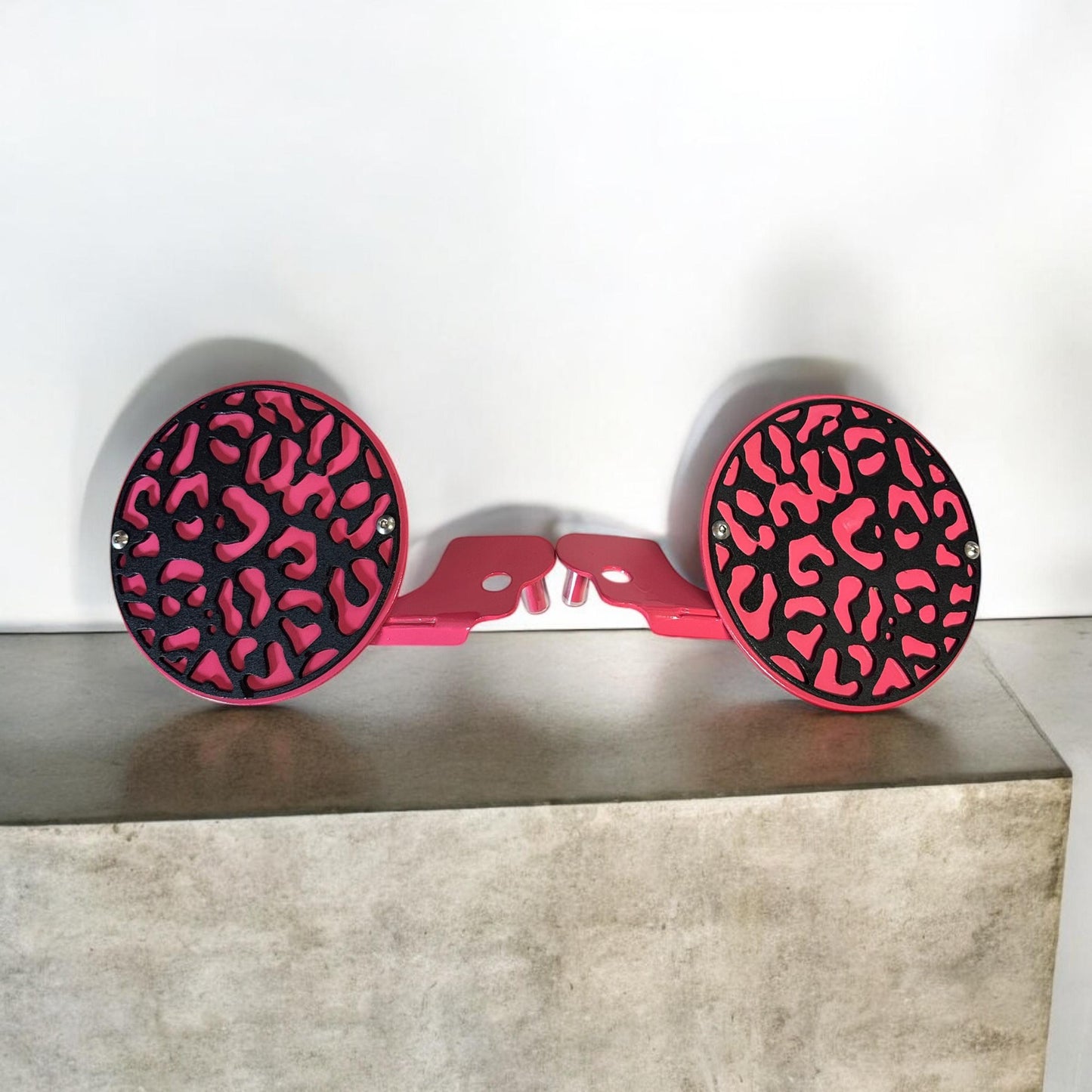 Cheetah Print, Set of 2 Foot Pegs