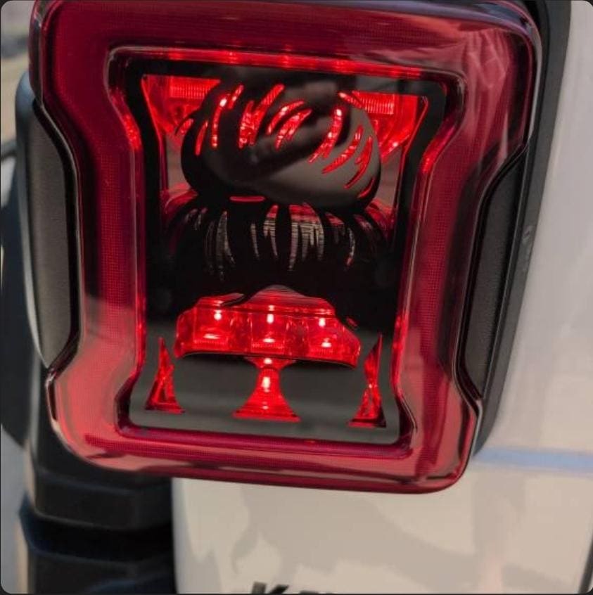 Messy Bun Tail Light Covers, Set