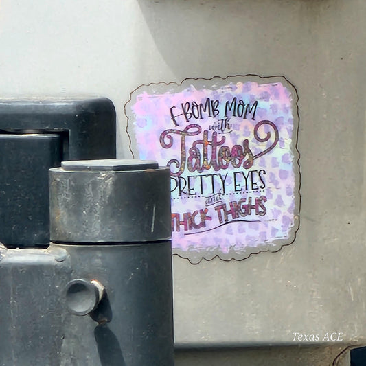F-Bomb Mom Decal