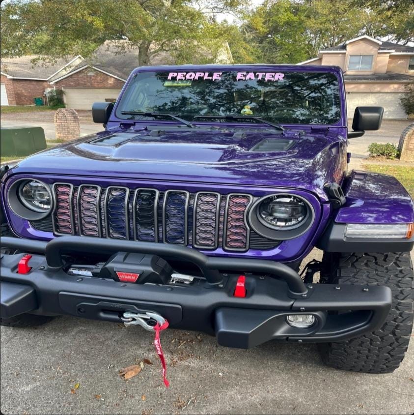 SINGLE Color Windshield Banner Decal