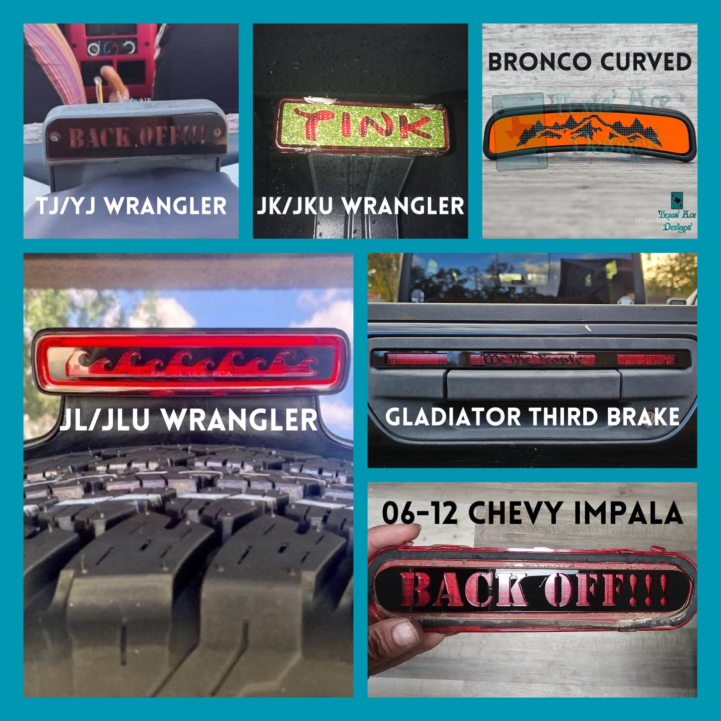 We The People Third Brake Light Cover