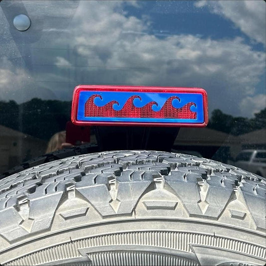 Ocean Wave Third Brake Light Cover