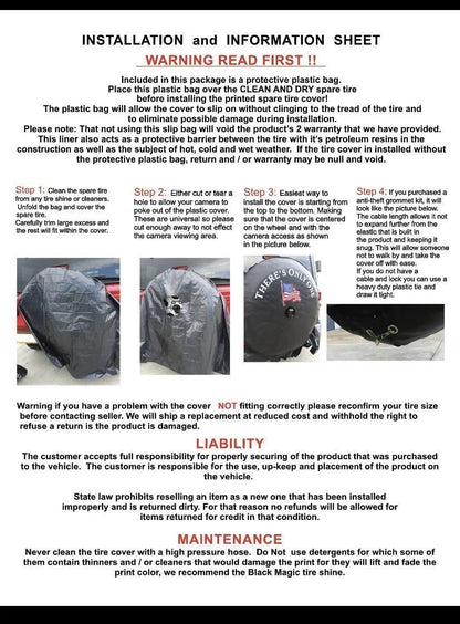 Rosie the Riveter Spare Tire Cover, Exclusive
