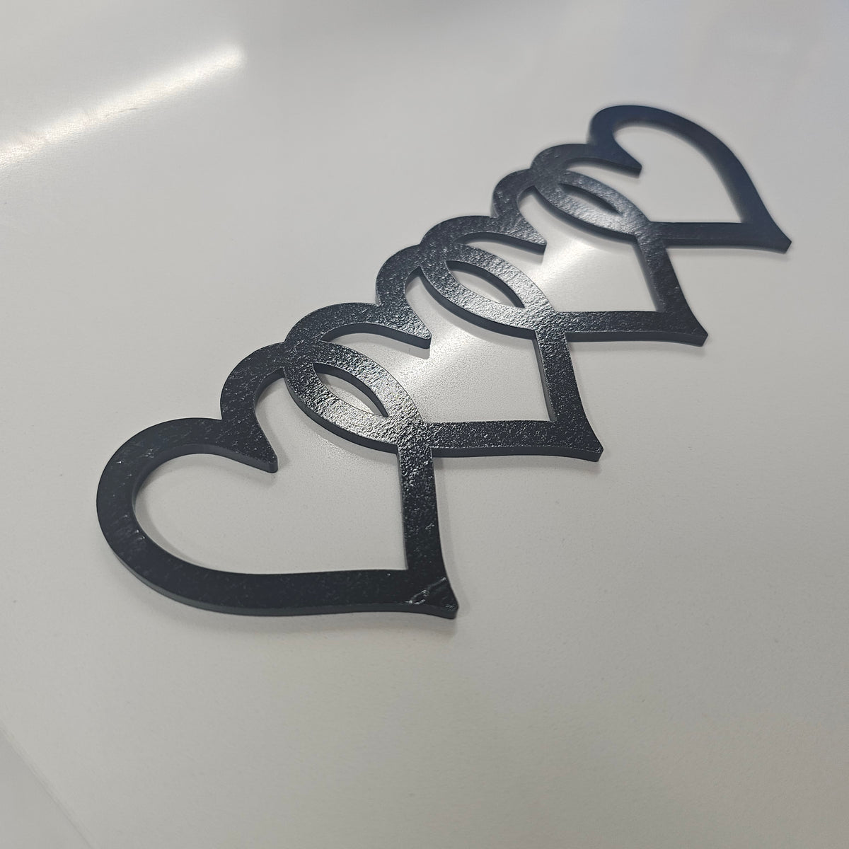 Heart Rings Rear Emblem | 55+ Color Options | Custom Audi Rear Badge | Fits Q5 SQ5 A3 A4 A5 A6 A7 Q3 Car Accessory